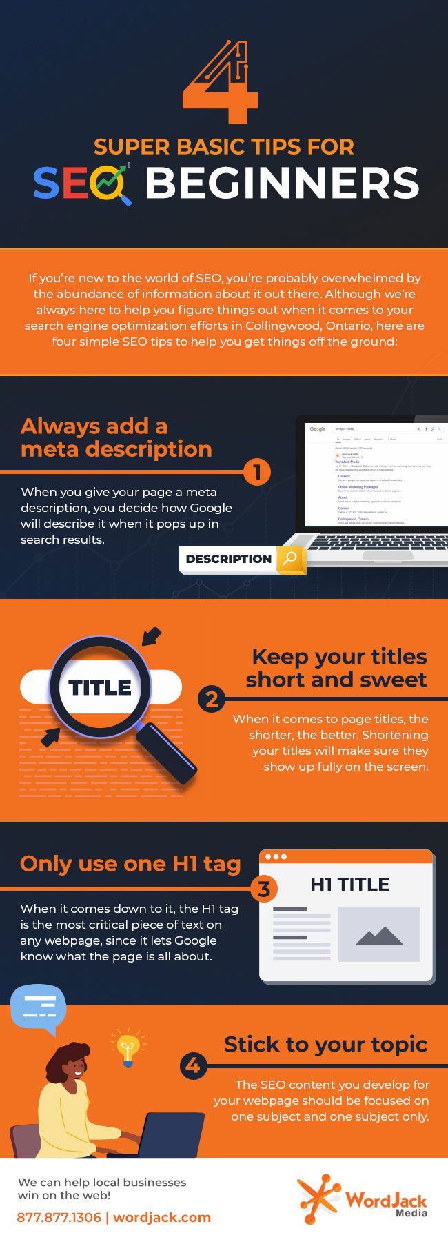 Four Super Basic Tips for SEO Beginners