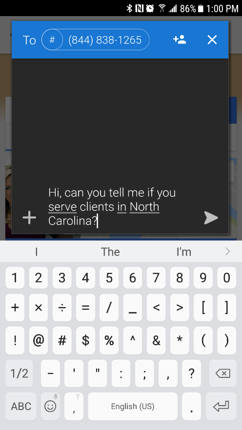 SMS Messaging